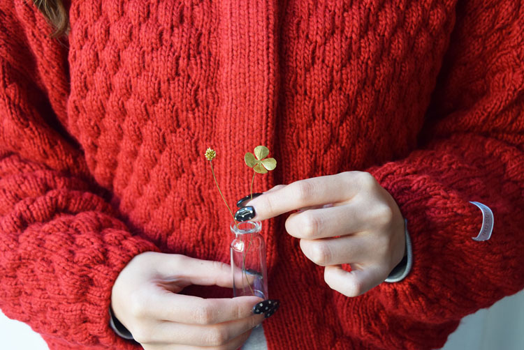 メタルプランツ「シロツメクサ」