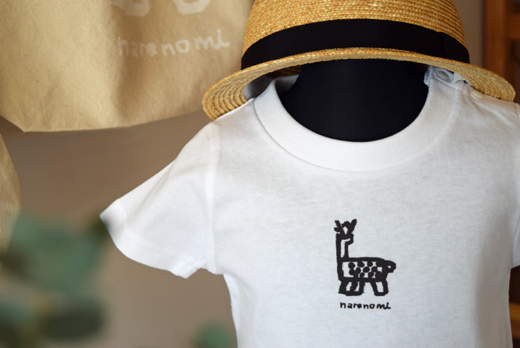 オリジナルTシャツ ベビー(鹿柄)