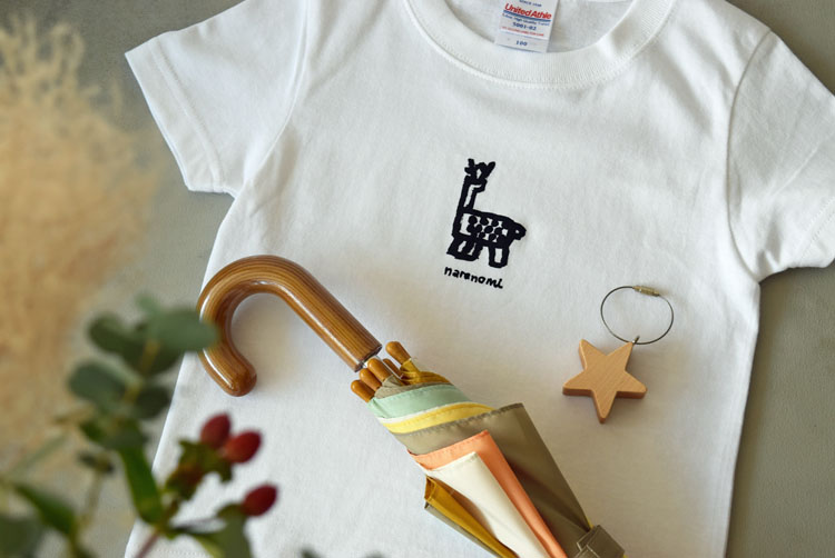 オリジナルTシャツ キッズ(鹿柄)