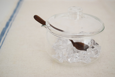 Glass Sugar Bowl