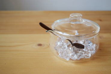 Glass Sugar Bowl