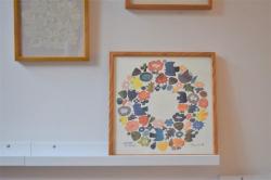バーズワーズ[BIRDS'WORDS]POSTER WREATH 額装タイプ-ならの実