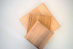 すずがみ18×18桐箱