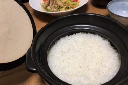 ご飯の鍋