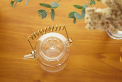 スタジオプレパ ティーポット真鍮 ならの実