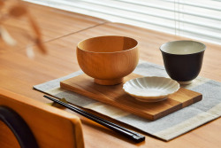 しらさぎ椀　桜