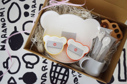 KIDS DISH bowl bear SS