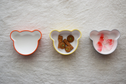 KIDS DISH bowl bear SS