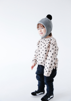 FLEECE POMPOM BONNET M