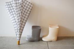 MIDDLE RAINBOOTS OFF WHITE