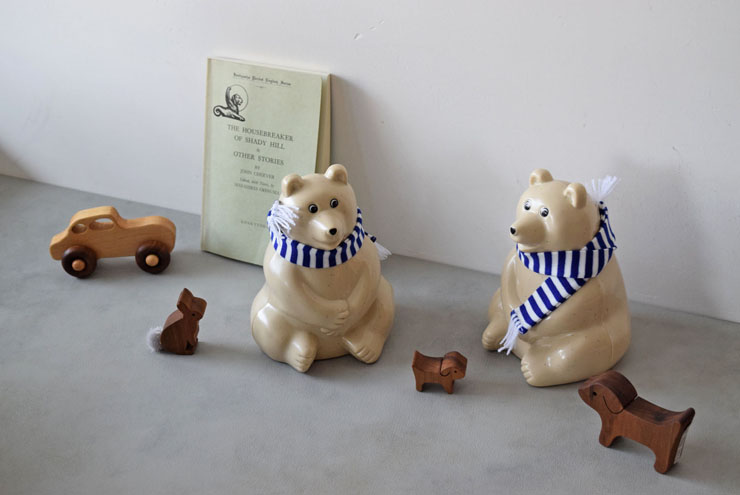 数量限定ビオトープ[biotope] Polar Bear Money Box/シロクマの貯金箱